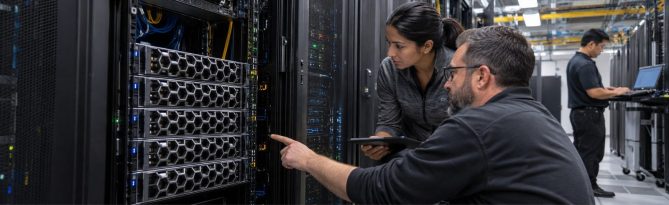 Illustrative image for the case study: Commercial Data Center Expansion for a Growing Communications Provider