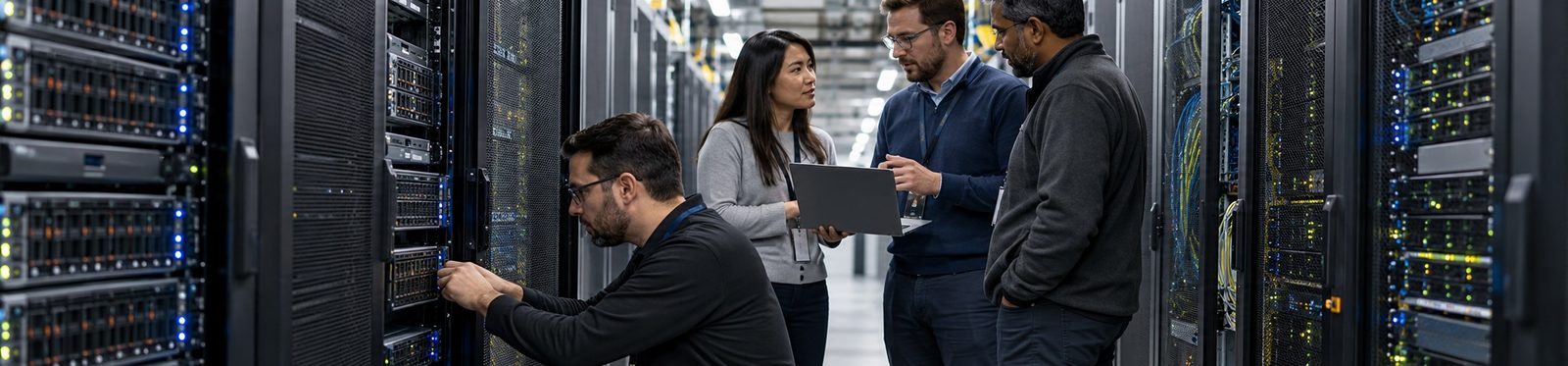 Illustrative image for the case study: Global Data Center Deployment: Four New Sites in Five Weeks (scene 2)