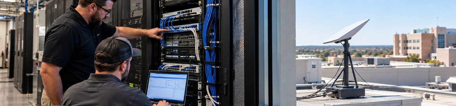 Illustrative image for the case study: Hospital Starlink Backup Keeps Critical Systems Online (scene 2)