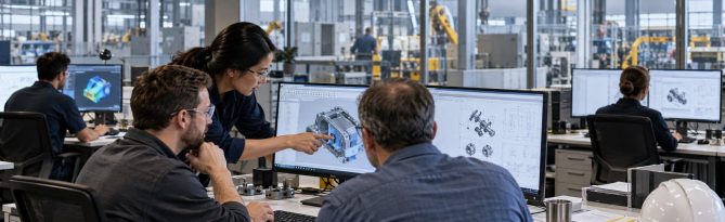 Illustrative image for the case study: Krypton Solutions: An Aerospace Dual Data Center for U.S. and India
