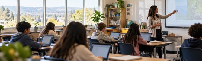 Illustrative image for the case study: School District SD-WAN Connects Every Site Without a Fiber Build