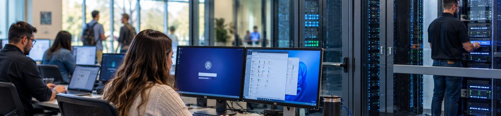Illustrative image for the case study: University Data Center Refresh Brings Two Institutions Together (scene 2)